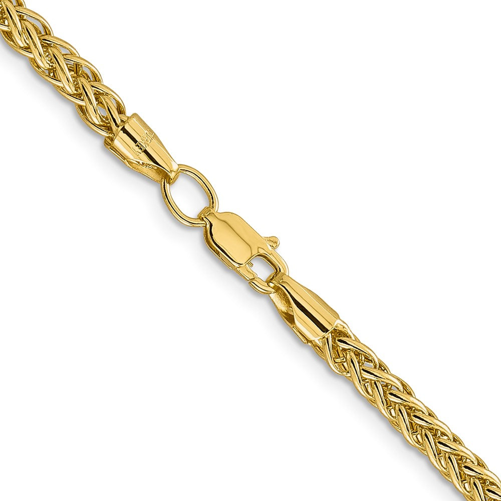 Gold (14K) Semi-solid 3-Wire Wheat Chain