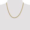 Gold (14K) Semi-solid 3-Wire Wheat Chain