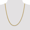 Gold (14K) Semi-solid 3-Wire Wheat Chain
