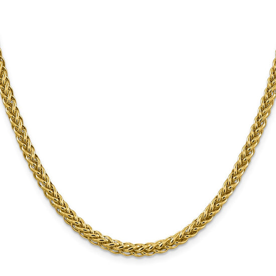 Gold (14K) Semi-solid 3-Wire Wheat Chain