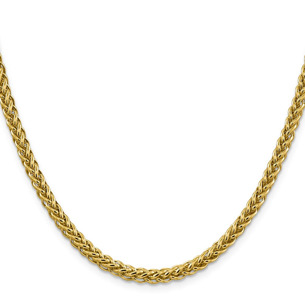 Gold (14K) Semi-solid 3-Wire Wheat Chain