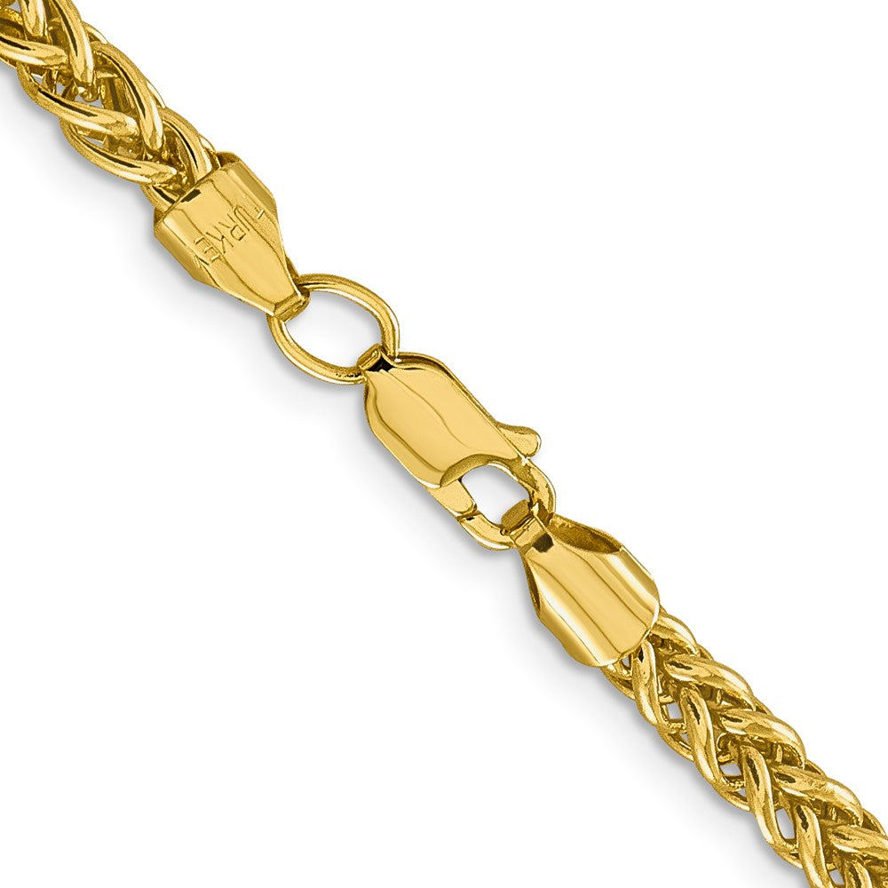 Gold (14K) Semi-solid 3-Wire Wheat Chain
