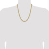 Gold (14K) Semi-solid 3-Wire Wheat Chain
