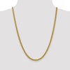 Gold (14K) Semi-solid 3-Wire Wheat Chain