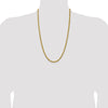 Gold (14K) Semi-solid 3-Wire Wheat Chain