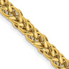 Gold (14K) Semi-solid 3-Wire Wheat Chain