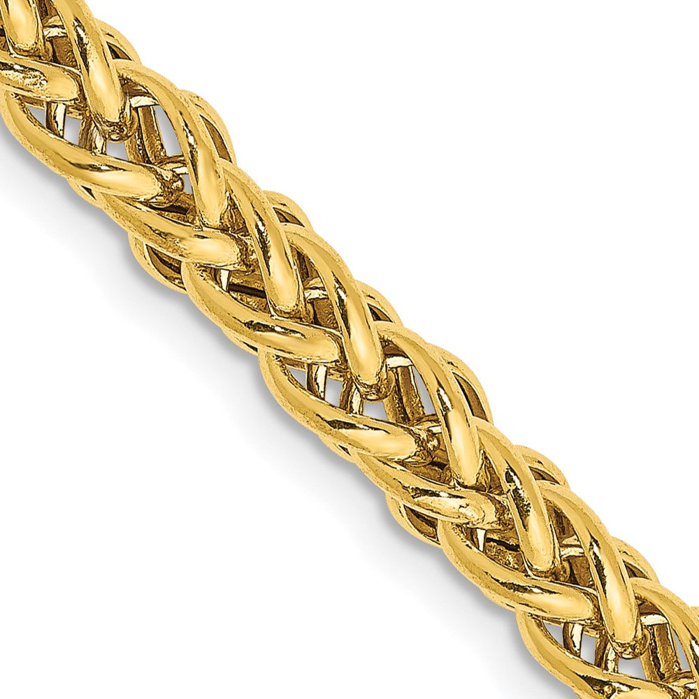 Gold (14K) Semi-solid 3-Wire Wheat Chain