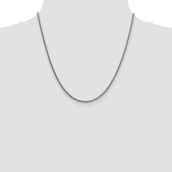 Gold (14K) Semi-solid 3-Wire Wheat Chain