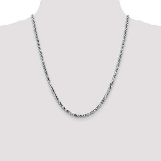 Gold (14K) Semi-solid 3-Wire Wheat Chain