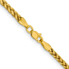 Gold (14K) Semi-Solid Diamond-Cut Wheat Chain