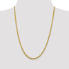 Gold (14K) Semi-Solid Diamond-Cut Wheat Chain