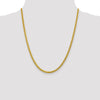 Gold (14K) Semi-Solid Diamond-Cut Wheat Chain