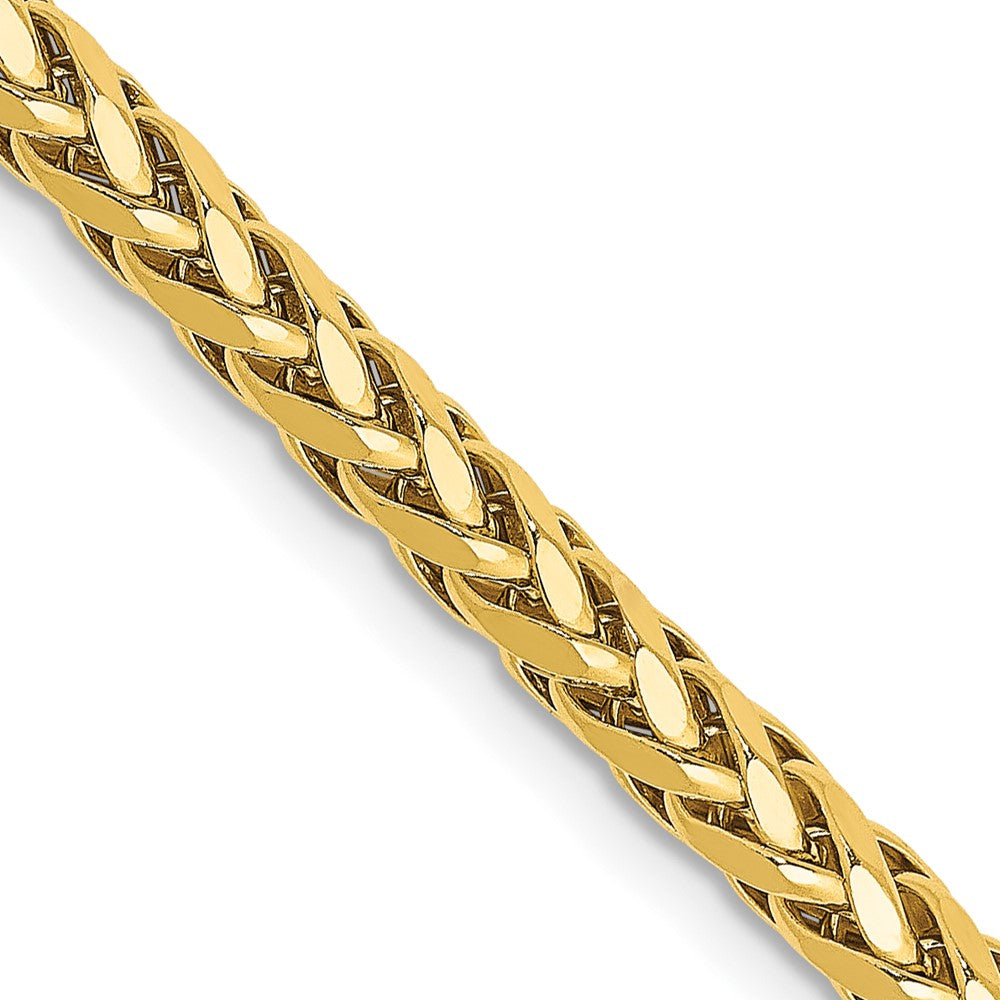 Gold (14K) Semi-Solid Diamond-Cut Wheat Chain