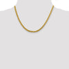 Gold (14K) Semi-Solid Diamond-Cut Wheat Chain