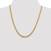 Gold (14K) Semi-Solid Diamond-Cut Wheat Chain