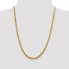 Gold (14K) Semi-Solid Diamond-Cut Wheat Chain