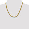 Gold (14K) Semi-Solid Diamond-Cut Wheat Chain