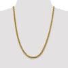 Gold (14K) Semi-Solid Diamond-Cut Wheat Chain