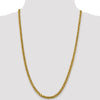 Gold (14K) Semi-Solid Diamond-Cut Wheat Chain