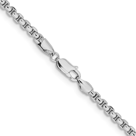 Gold (14K) Semi-Solid Round Box Chain