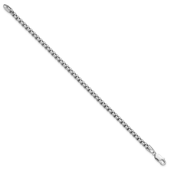 Gold (14K) Semi-Solid Round Box Chain