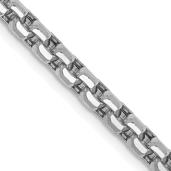 Gold (14K) Semi-Solid Round Box Chain