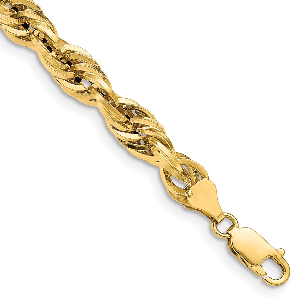 Gold (10K & 14K) Semi-Solid Rope Chains