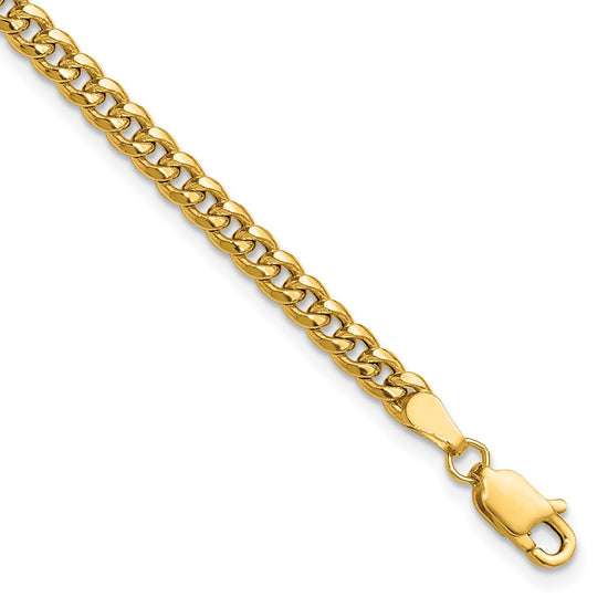 Gold (10K & 14K) Semi-Solid Miami Cuban Chain