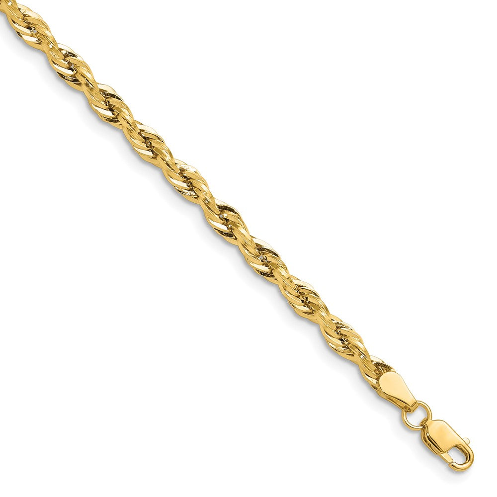 Gold (10K & 14K) Semi-Solid Rope Chains