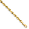 Gold (10K & 14K) Semi-Solid Rope Chains