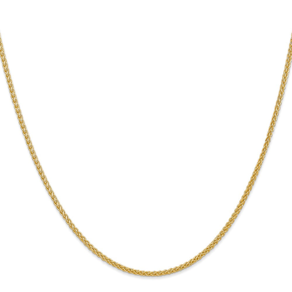 Gold (14K) Semi-Solid Wheat Chain