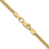 Gold (14K) Semi-Solid Wheat Chain