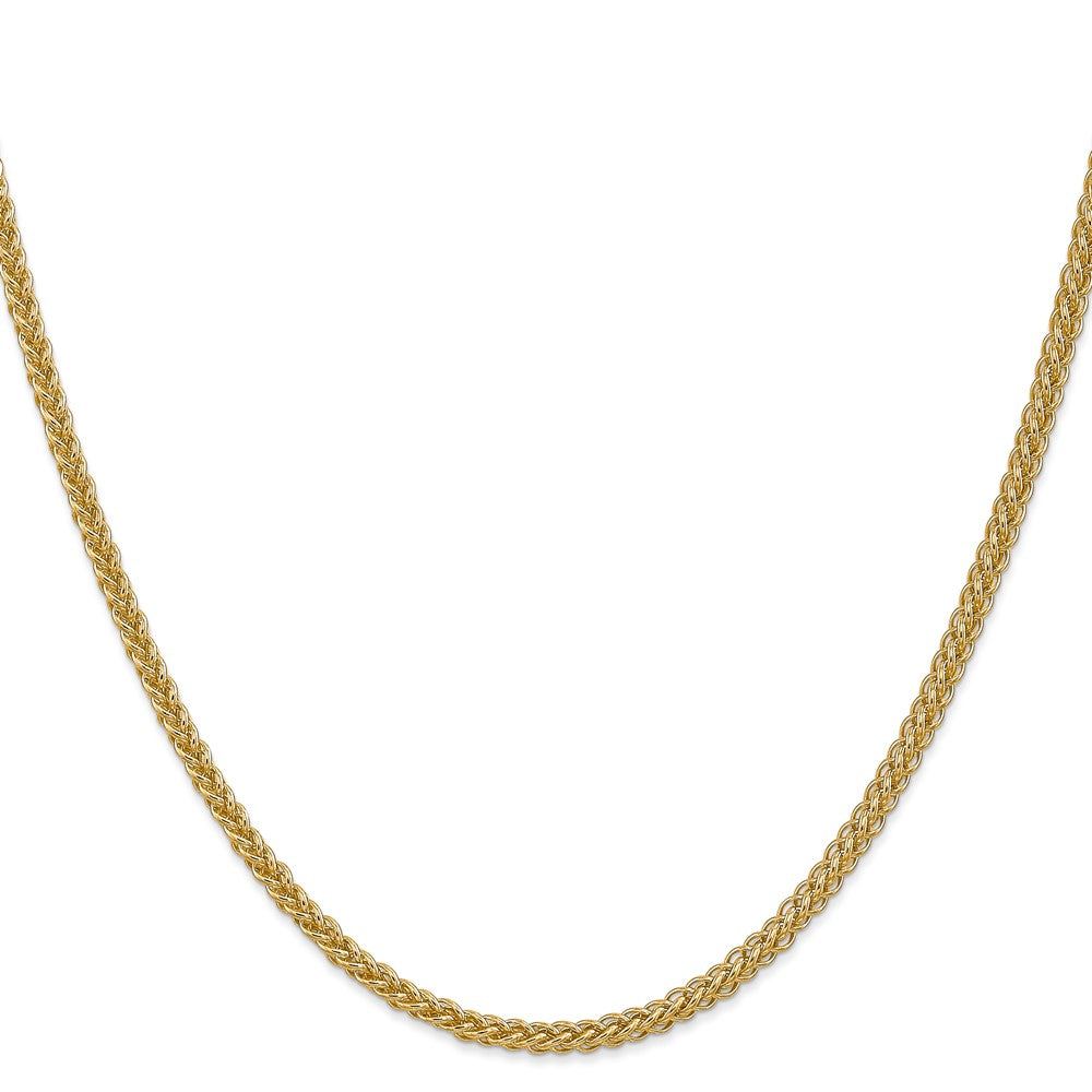 Gold (14K) Semi-solid 3-Wire Wheat Chain