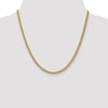 Gold (14K) Semi-solid 3-Wire Wheat Chain