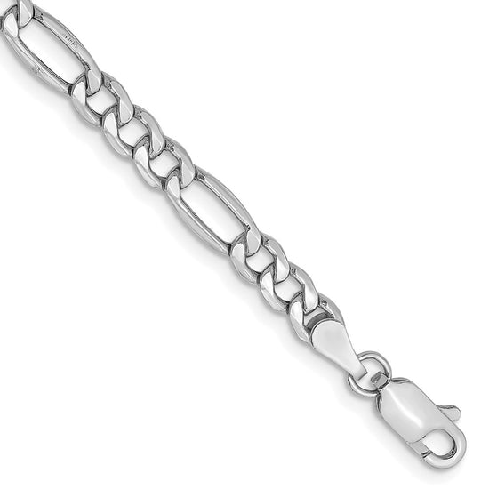 Gold (10K & 14K) Semi-Solid Figaro Chain