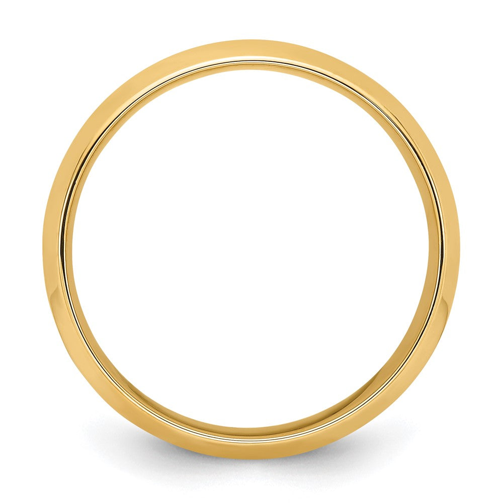 14KR 8mm Bevel Edge Comfort Fit Band Size 12.5