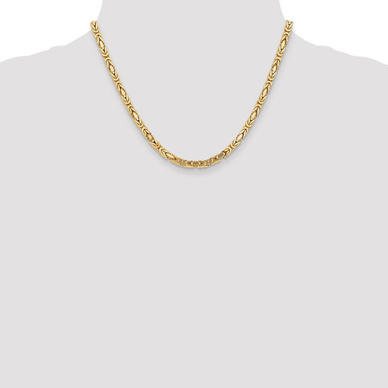 Gold (10K & 14K) Byzantine Chain
