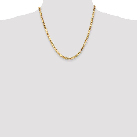 Gold (10K & 14K) Byzantine Chain