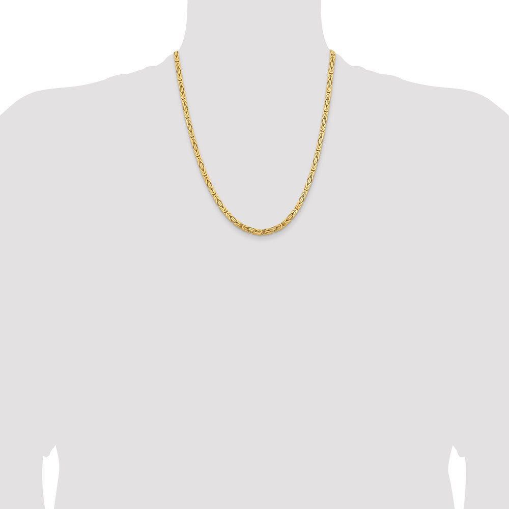 Gold (10K & 14K) Byzantine Chain