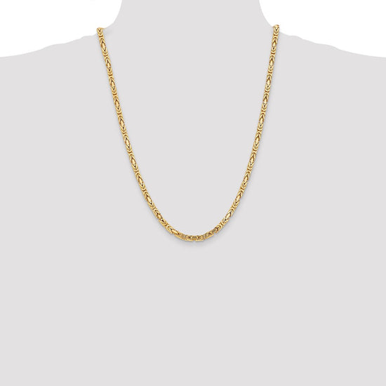 Gold (10K & 14K) Byzantine Chain