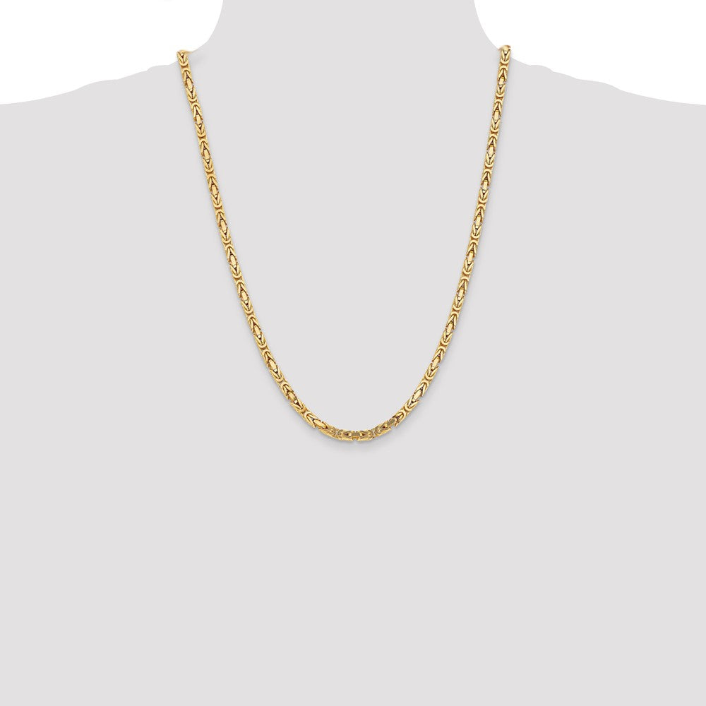 Gold (10K & 14K) Byzantine Chain