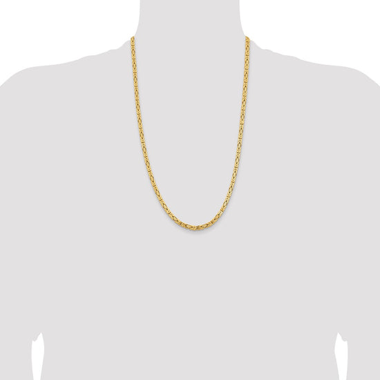 Gold (10K & 14K) Byzantine Chain