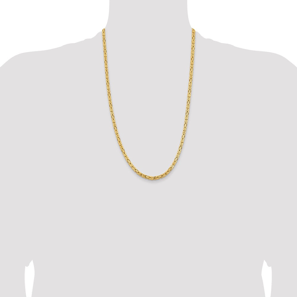 Gold (10K & 14K) Byzantine Chain