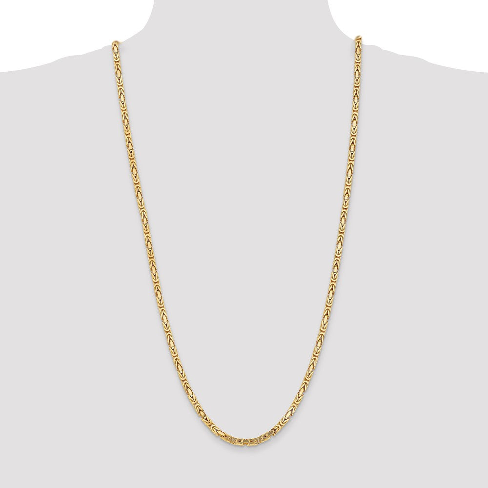 Gold (10K & 14K) Byzantine Chain