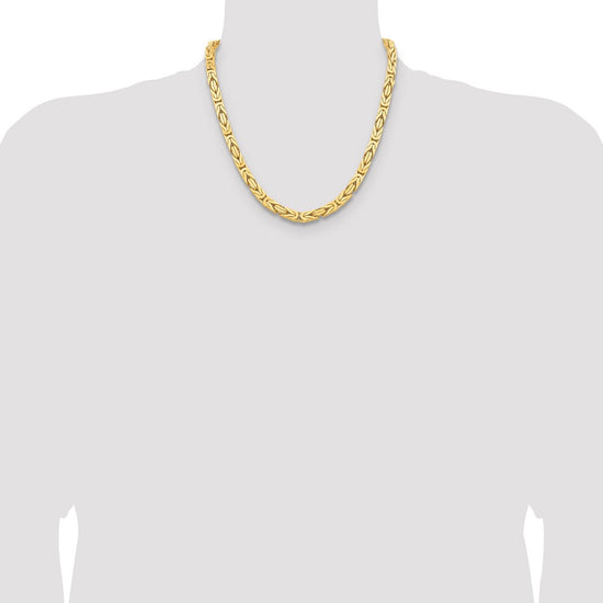 Gold (10K & 14K) Byzantine Chain