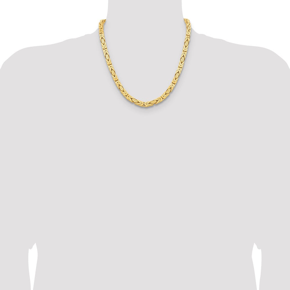 Gold (10K & 14K) Byzantine Chain