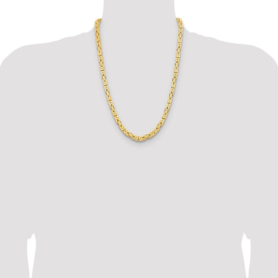 Gold (10K & 14K) Byzantine Chain