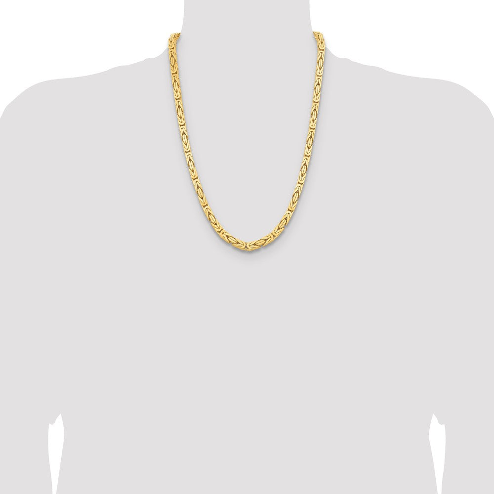 Gold (10K & 14K) Byzantine Chain