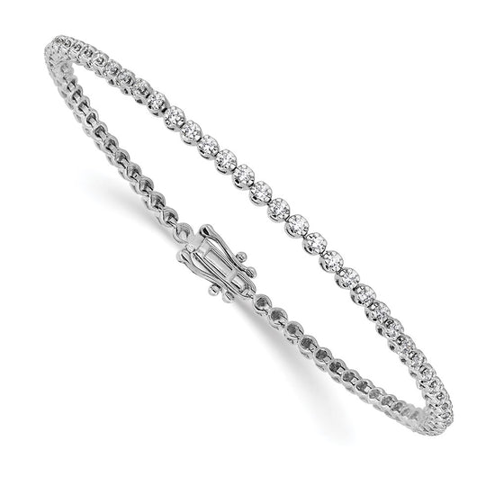 Lab Grown Diamond Tennis Bracelets