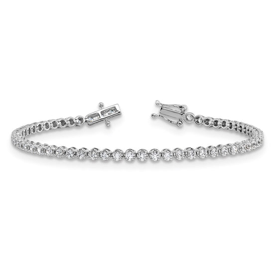 Lab Grown Diamond Tennis Bracelets